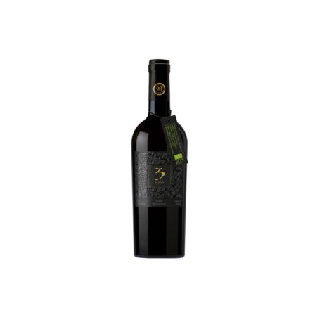 3 Passo Rosso Organic Wine 750 ml.