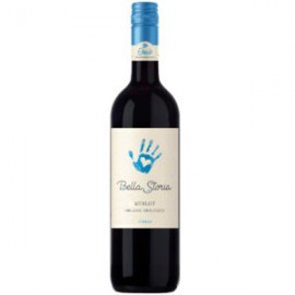 Merlot Bella Storia Organic Wine 750 ml.